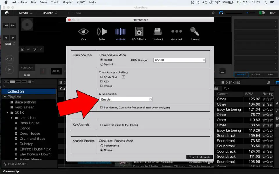 Bpm tool for status bar mac osx